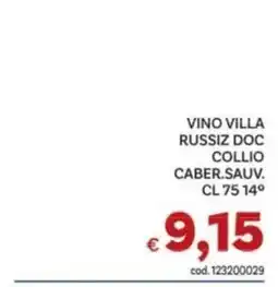 Vivo Supermercati Vino Villa Russiz Doc offerta