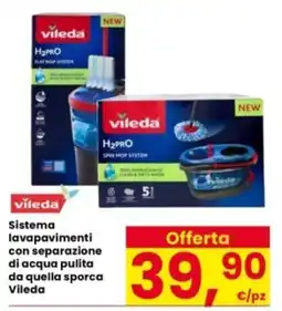 Interspar Sistema lavapavimenti Vileda offerta