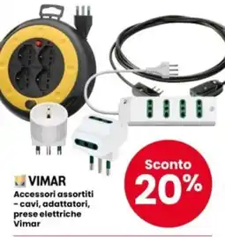 Interspar Accessori assortiti - cavi, adattatori, prese elettriche Vimar offerta