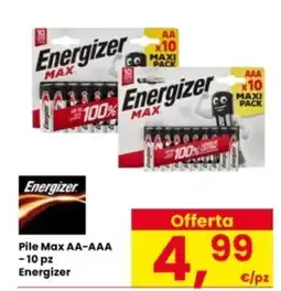 Interspar Pile Max AA-AAA Energizer offerta