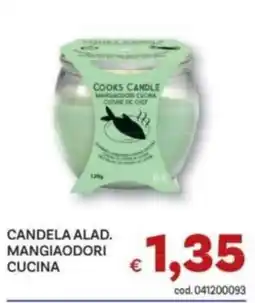 Vivo Supermercati Candela alad. mangiaodori cucina offerta