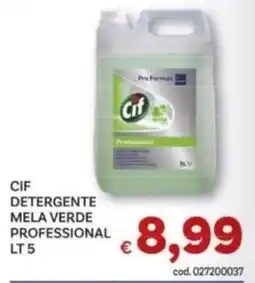 Vivo Supermercati Cif detergente mela verde professional offerta