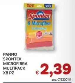 Vivo Supermercati Panno Spontex Microfibra offerta