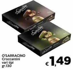 Marketpiù O'Sarracino Croccantini offerta