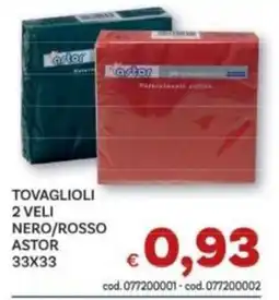 Vivo Supermercati Tovaglioli Astor offerta