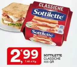Sisa Sottilette classiche offerta
