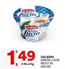 Sisa Galbani Santa Lucia Ricotta offerta