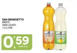 Sisa San Benedetto bibite vari gusti offerta