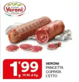 Sisa Veroni Pancetta Coppata offerta