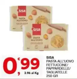 Sisa Sisa pasta all'uovo offerta