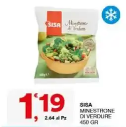 Sisa Sisa minestrone di verdure offerta