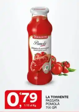 Sisa La Torrente passata pomolà offerta