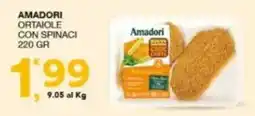 Sisa Amadori ortaiole con spinaci offerta