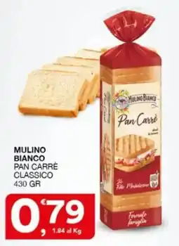 Sisa Mulino Bianco Pan Carré Classico offerta