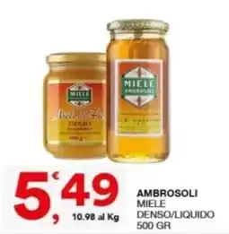 Sisa Ambrosoli miele denso/liquido offerta