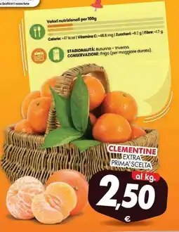 Mazzeo Giocattoli Clementine extra prima scelta offerta