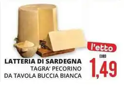 Mazzeo Giocattoli Tagra' Pecorino da tavola buccia bianca offerta