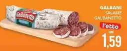 Mazzeo Giocattoli Salame Galbanetto offerta