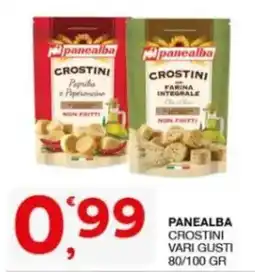 Sisa PANEALBA CROSTINI offerta