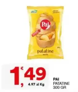 Sisa Pai patatine offerta