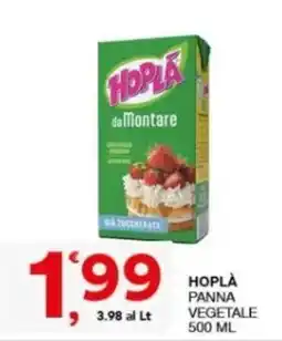 Sisa Hoplà panna vegetale offerta