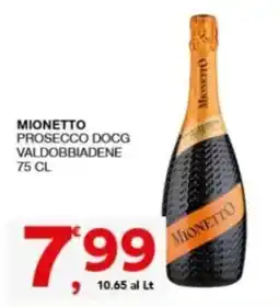 Sisa Mionetto Prosecco DOCG Valdobbiadene offerta