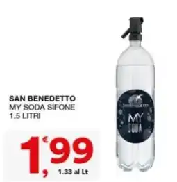 Sisa San Benedetto My Soda Sifone offerta