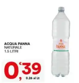 Sisa Acqua Panna naturale offerta
