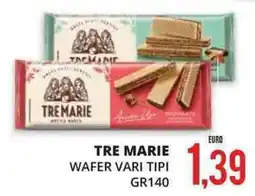 Mazzeo Giocattoli Tre Marie wafer vari tipi offerta