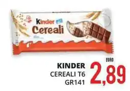 Mazzeo Giocattoli Kinder Cereali T6 offerta