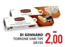Mazzeo Giocattoli Di Gennaro torrone vari tipi offerta