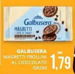 Mazzeo Giocattoli Galbusera magretti frollini al cioccolato offerta