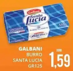 Mazzeo Giocattoli Galbani burro Santa Lucia offerta