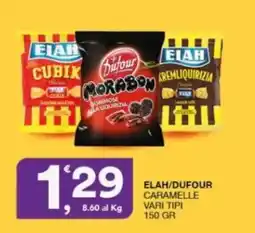 Sisa Elah/Dufour caramelle vari tipi offerta