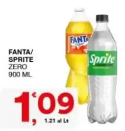 Sisa Fanta/ Sprite Zero offerta