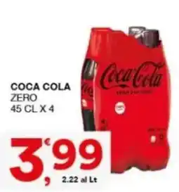Sisa Coca Cola Zero offerta