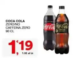 Sisa Coca Cola Zero/No Caffeina Zero offerta