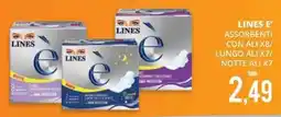 Mazzeo Giocattoli Lines e' assorbenti offerta
