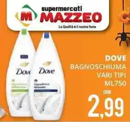 Mazzeo Giocattoli Dove bagnoschiuma offerta