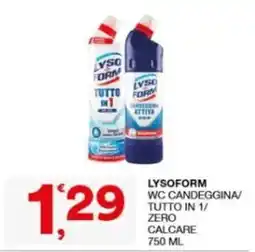Sisa Lysoform wc candeggina tutto in 1 offerta