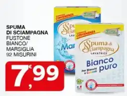 Sisa Spuma di sciampagna lavatrice Bianco puro offerta