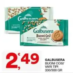 Sisa Galbusera Buoni Così offerta
