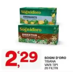 Sisa Sognidoro tisana offerta