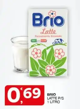 Sisa Brio Latte Parzialmente Scremato offerta