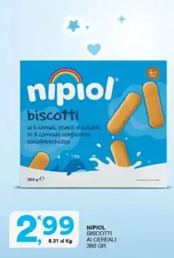 Sisa Nipiol biscotti ai cereali offerta
