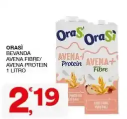 Sisa OraSi bevanda avena fibre/avena protein offerta