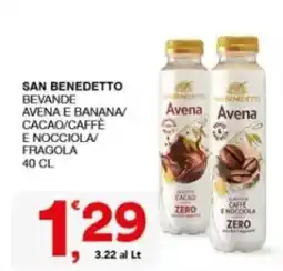 Sisa San Benedetto bevande avena offerta