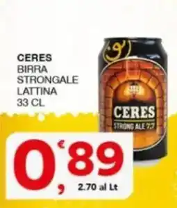 Sisa Ceres birra strongale offerta