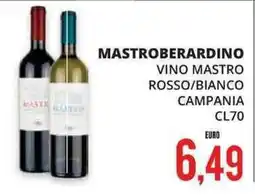 Mazzeo Giocattoli Vino Mastro Mastroberardino offerta