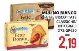 Mazzeo Giocattoli Mulino Bianco Fette biscottate classiche/integrali offerta
